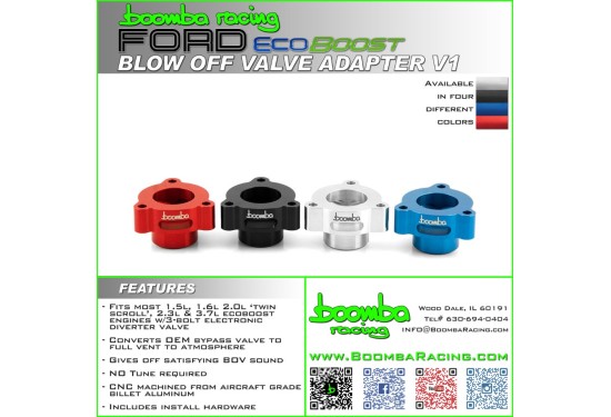 Boomba Ecoboost BOV Adapter V1