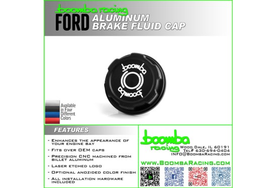 Boomba Brake Fluid Reservoir Cap Cover