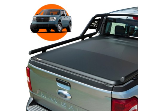 Keko GRX Pro Black Soft Roll-Up Tonneau Cover 