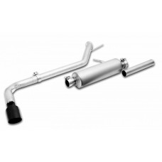 Gibson Black Elite Stainless Single Exhaust